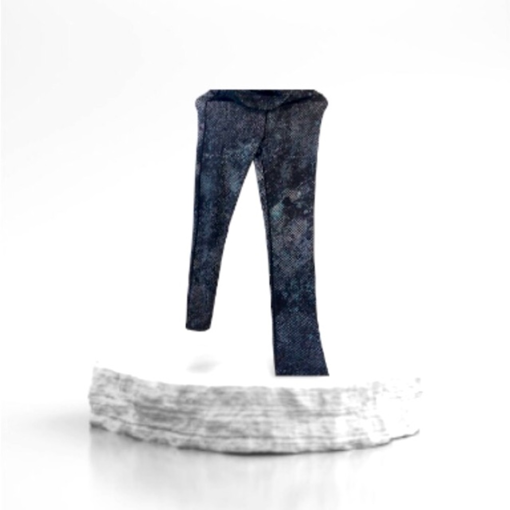 🫶🏻- Animal print -Teal spandex leggings-